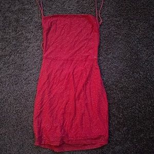 Sparkle mini dress